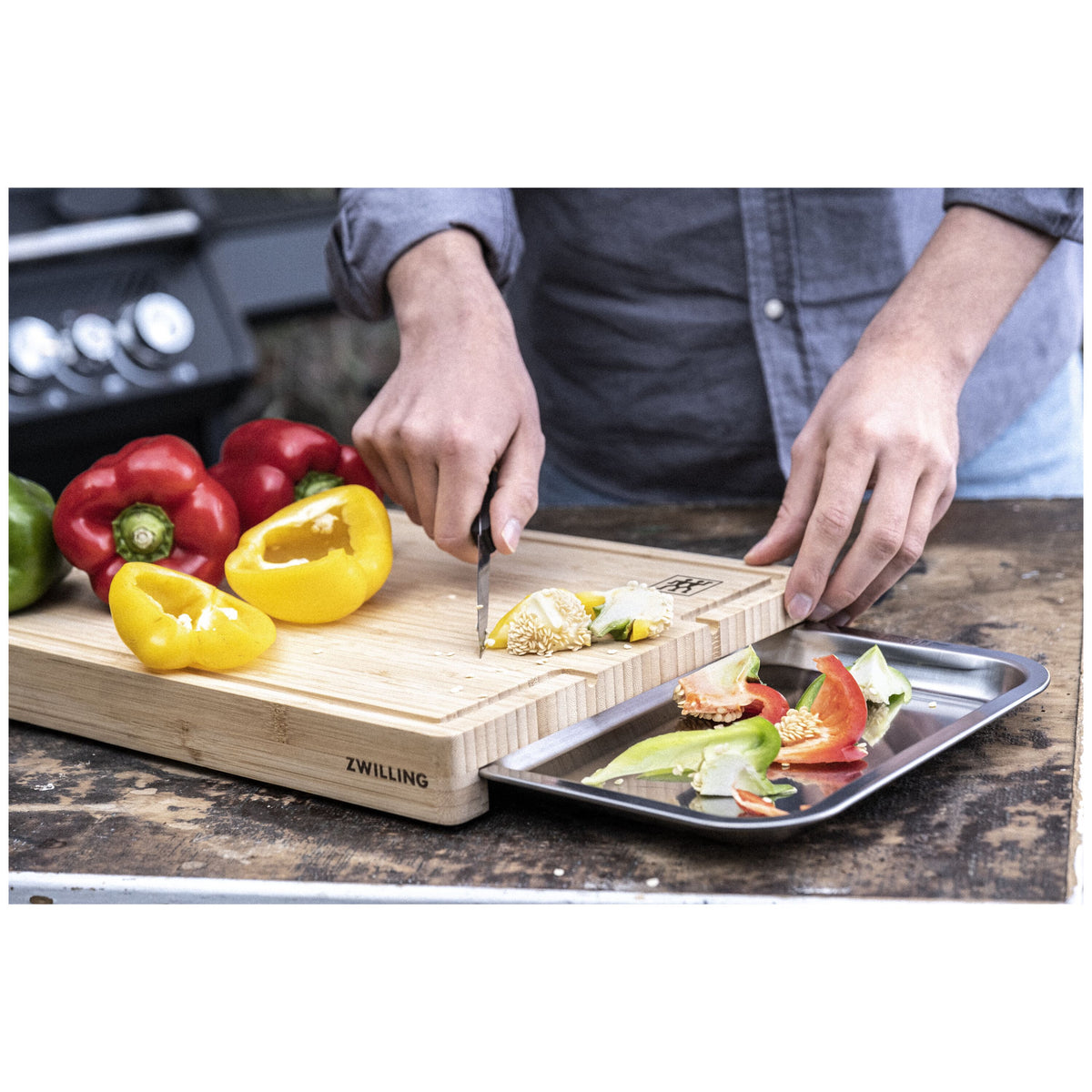 Zwilling BBQ+ Bamboo Cutting Board