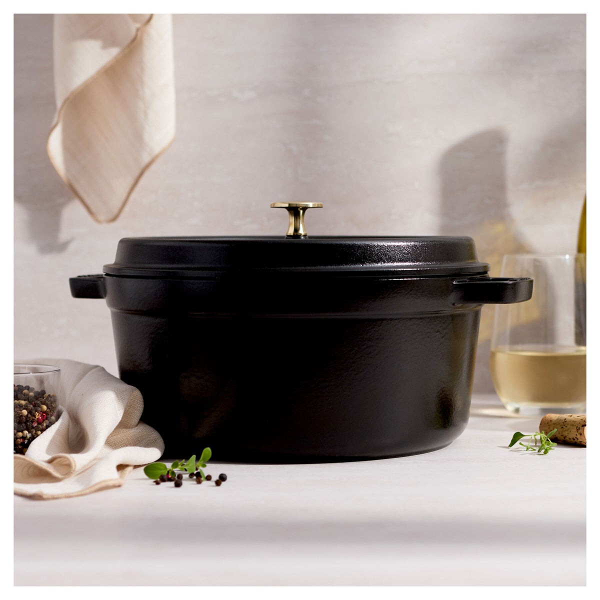 Staub La Cocotte 5.25L - Black