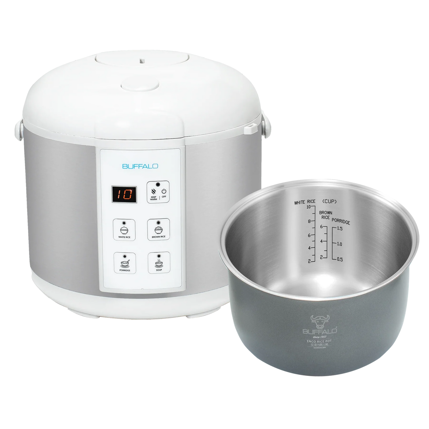 Buffalo Classic 10-cup Rice Cooker