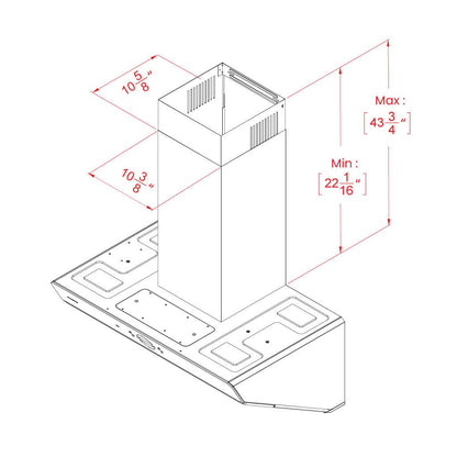 Duct Cover for Modern PQ68 - Home Tech Plus